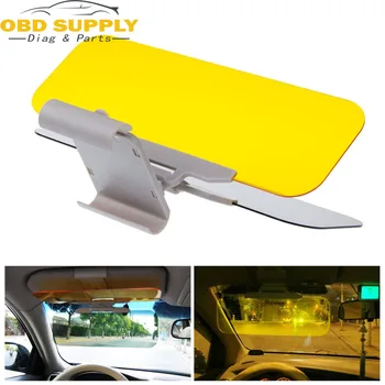 

1Pcs Car Sun Visor HD Car Anti-Glare Dazzling Goggle Day Night Vision Driving Mirror UV Fold Flip Down HD Clear View Visor