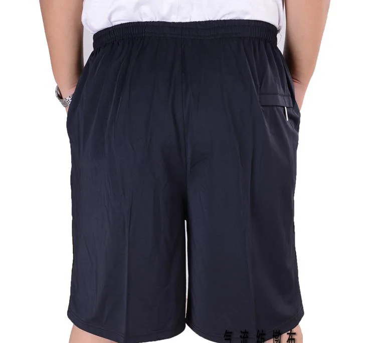Fashion 2019 Summer Zipper Pocket Old men stripe knee Length shorts loose elderly short trousers men plus size 5XL Fashion 2019 Summer Zipper Pocket Old men stripe knee Length shorts loose elderly short trousers men plus size 5XL