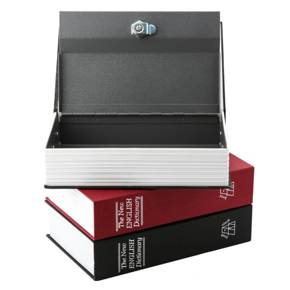 

Dictionary Book Secret Hidden Security Safe Lock Cash Money Jewellery Locker Box