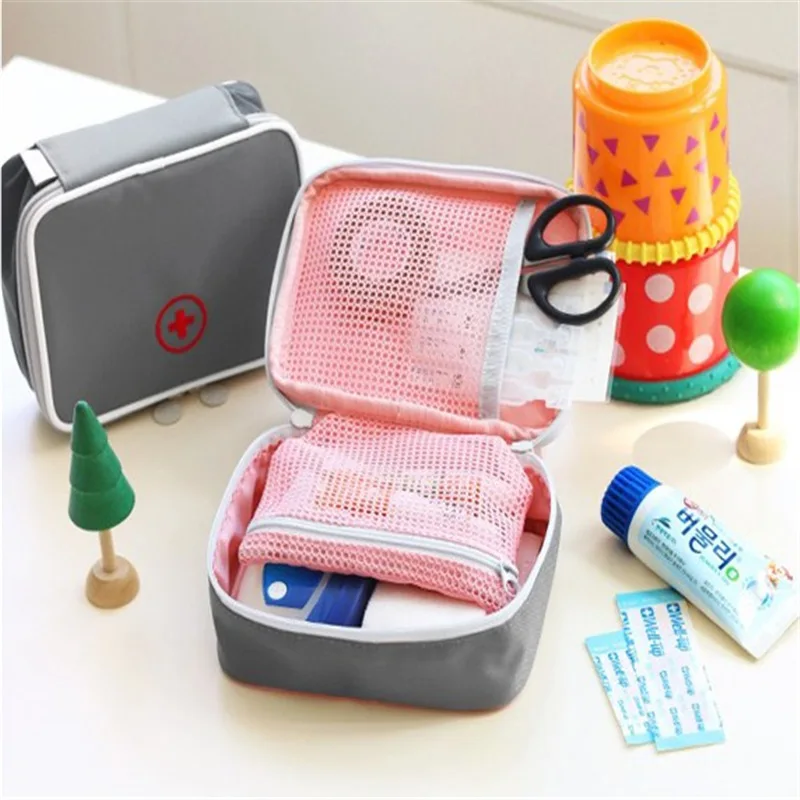Kit de supervivencia bolsa de primeros auxilios de viaje bolsa de almacenamiento de píldoras de caza de campamento al aire libre medicina Kits de emergencia