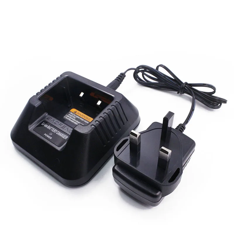 UK Baofeng UV-5R USB/ЕС/США/AU/UK/автомобиль Батарея Зарядное устройство для Baofeng UV-5R UV-5RE DM-5R плюс иди и болтай Walkie Talkie “иди и UV5R Ham Радио УФ 5R - Цвет: UK