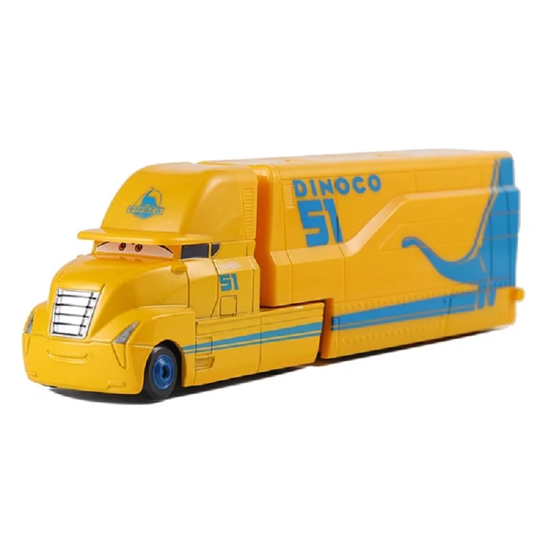 Disney Pixar Cars 3 jouet Lightning McQueen voitures et camion oncle Mike  camion 1:55 alliage plastique voiture jouet pour enfants cadeau de noël