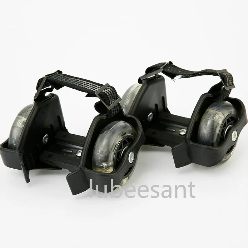 الأطفال الملونة وامض الأسطوانة زوبعة بكرة فلاش عجلات كعب الأسطوانة تزلج قابل للتعديل ببساطة الأسطوانة التزلج حذاء للأطفال