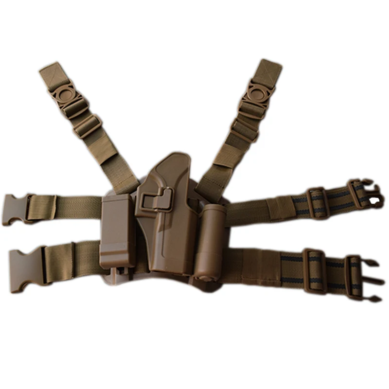 

Tactical Glock Accessories Gun Holster Right Hand Military Hunting Shooting Glock 17 19 22 23 31 32 Pistol Belt / Leg Holster