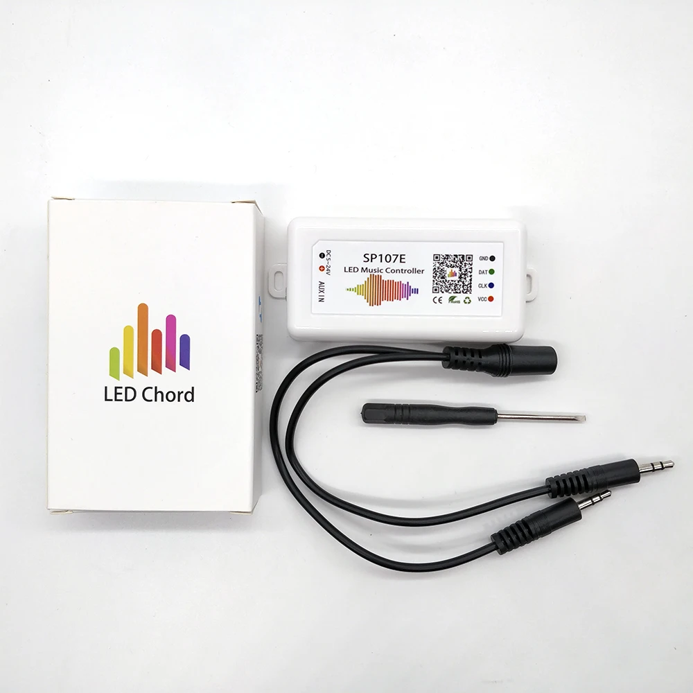 LTG-GEE SP107E SPI Bluetooth Pixel IC музыкальный контроллер по смартфону приложение для WS2812B WS2813 SK6812 светодиодные ленты/матричная панель