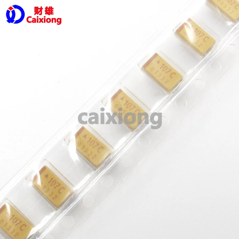 20 шт./новый оригинальный SMD Танталовый конденсатор 6032 мкФ 16V 107C Тип: C TAJC107K016RNJ