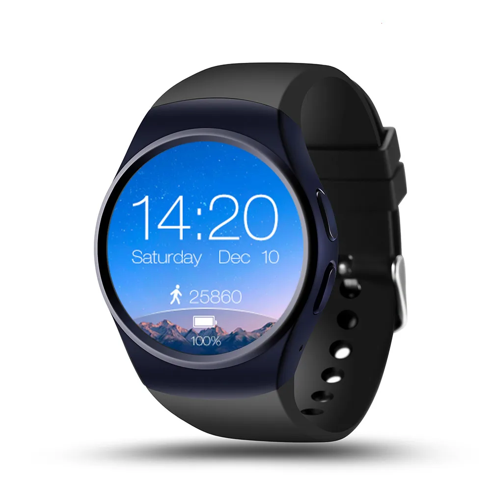 

2019 HOT SALE KW18 Smart Watch Phone Support SIM TF Card Heart Rate Monitor Clock