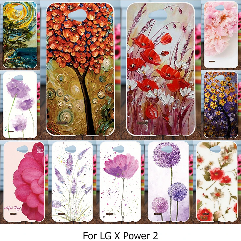

Ojeleye TPU Plastic Phone Cover Case For LG X Power 2 II X Power2 M320N K10 Power M320TV LV7 X500 M320G European Case Cover