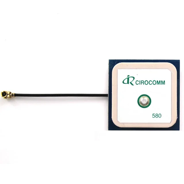  1 STÜCKE db High Gain CIROCOMM GPS Aktive 5 cm Length Eingebauter Keramik Antenne 25*25*2mm