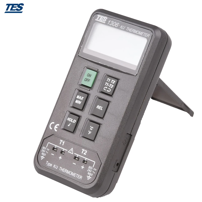 

TES1306 Handheld Industrial Thermometer (K/J Type Thermocouple Input)
