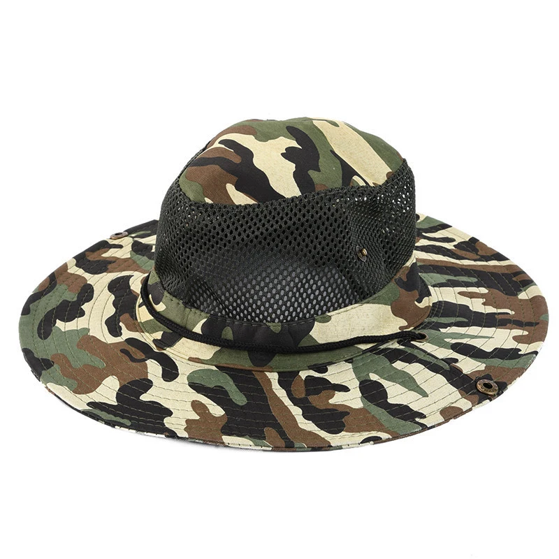Кепка для кемпинга, военная камуфляжная кепка для охоты, рыбалки, мужская и женская армейская Солнцезащитная летняя походная Кепка