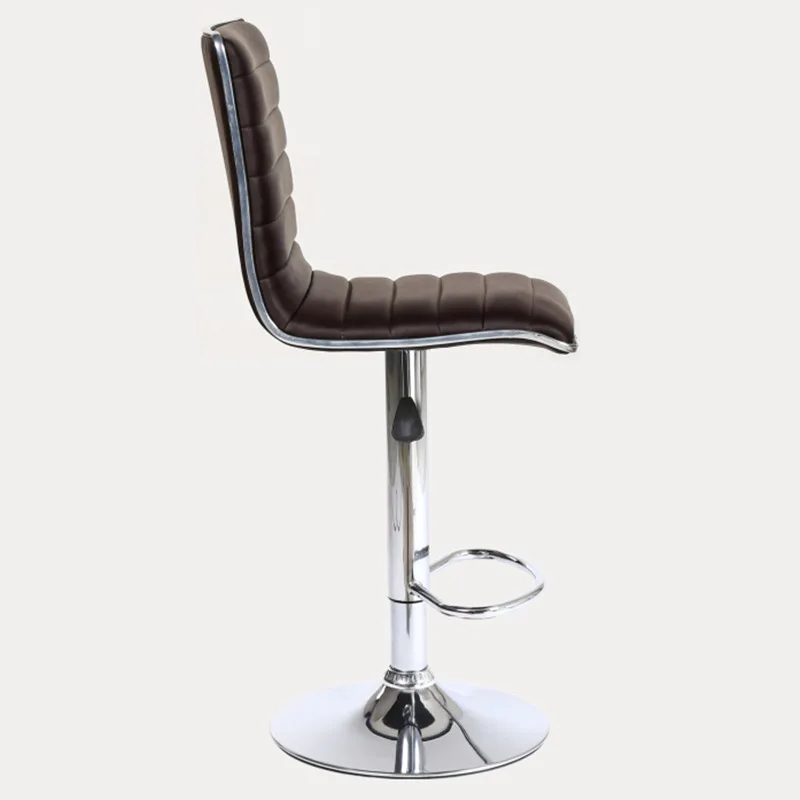 Lounge Bar Single Swivel Chair Can Lift High Rotatable Metal Frame Multi-color Optional with The Back of A Chair Multifunctional Lounge Bar Single Swivel Chair Can Lift High Rotatable Metal Frame Multi-color Optional with The Back of A Chair Multifunctional