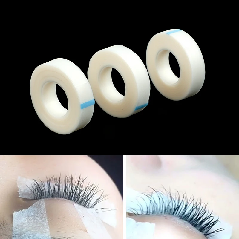 

3PCS/Set 4.5m/9m Eye Pad Eyelash Extension Glue Under Patch Professional Eyelash Lash Extension Micropore Paper Medical Tape