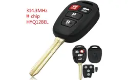 4 кнопки дистанционного ключа для Toyota Camry 314,4 МГц с чипом H FCCID: HYQ2BEL