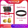 REXCHI 1 PC rodilleras elásticas Nylon deportes Fitness Kneepad equipo protector Patella Brace soporte correr baloncesto voleibol ► Foto 2/6