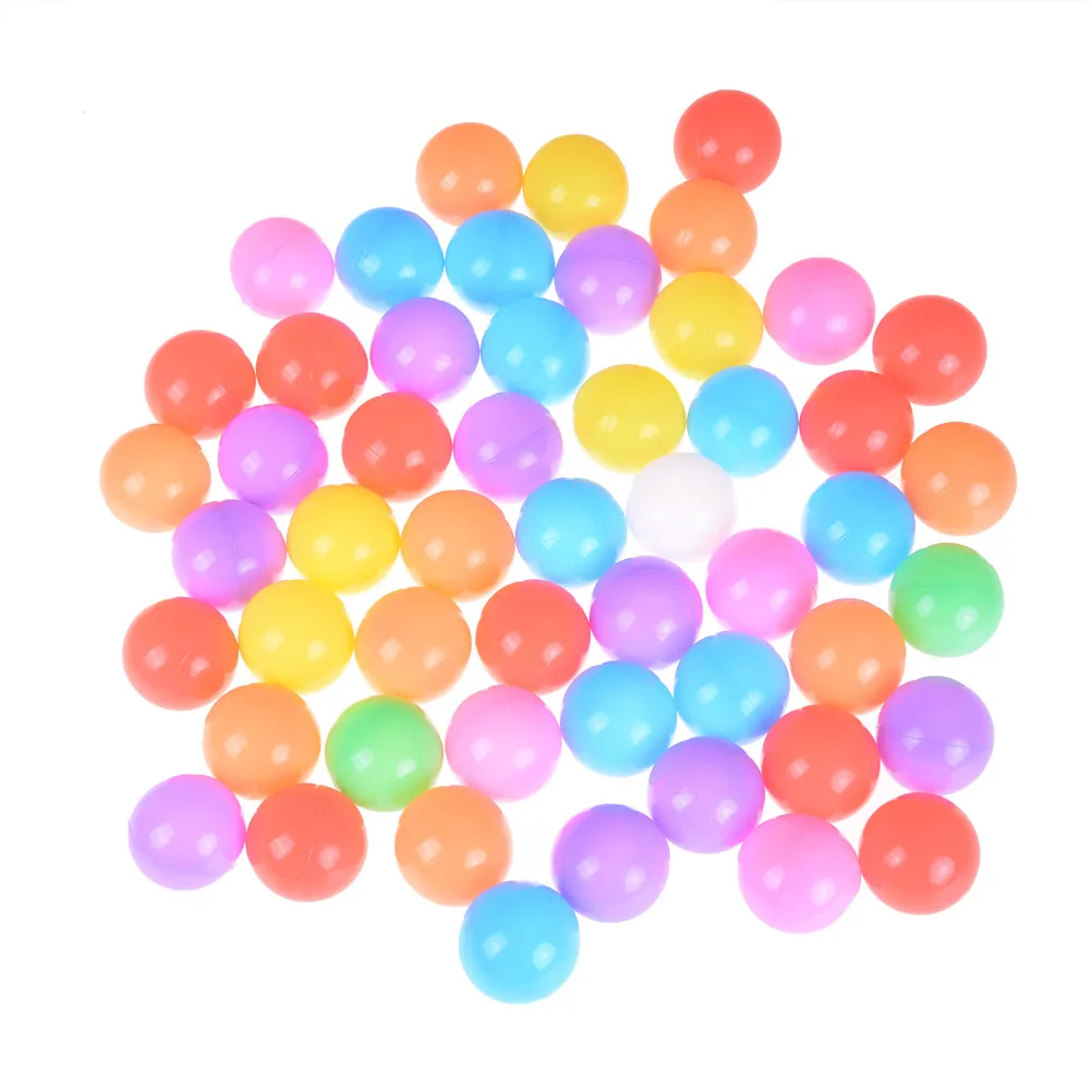 

10pcs Colorful Plastic Eco-Friendly Baby Funny Stress Air Ball Toys Outdoor Fun Sports Soft Water Pool Ocean Wave Ball