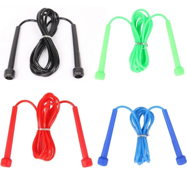 

Free Shipping New Practical Aerobic Exercise Skipping Jump Rope Adjustable Bearing Corda Speed Fitness For Wholesale