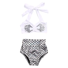 Toddler Kids Girl Tankini Bikini Set 2017 Summer New Mermaid Swimwear Swimsuit Bathing Suit Beachwear