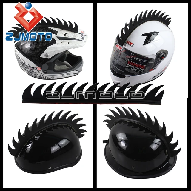 Buy 1x Motorcycle Helmet Sticker Dirt Biker BMX Mohawk