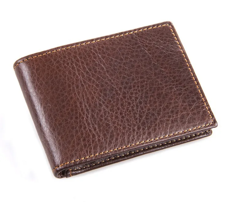 

100% Genuine Leather Wallets Men Pocketbook Purse In Fashion Card Package 7169R-3