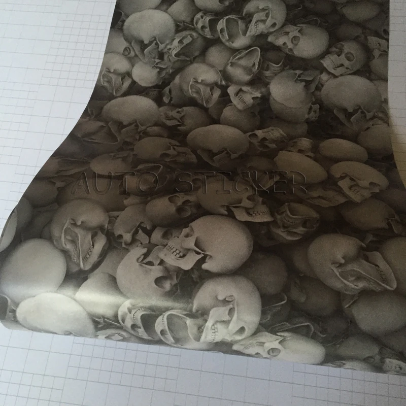 Graffiti Skull Camouflage Vinyl 44