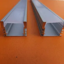 Светодиодный алюминиевый профиль для Светодиодный декоративная лампа дневного света как светодиодный полосы света части или светодиодное фарватерное освещение аксессуары