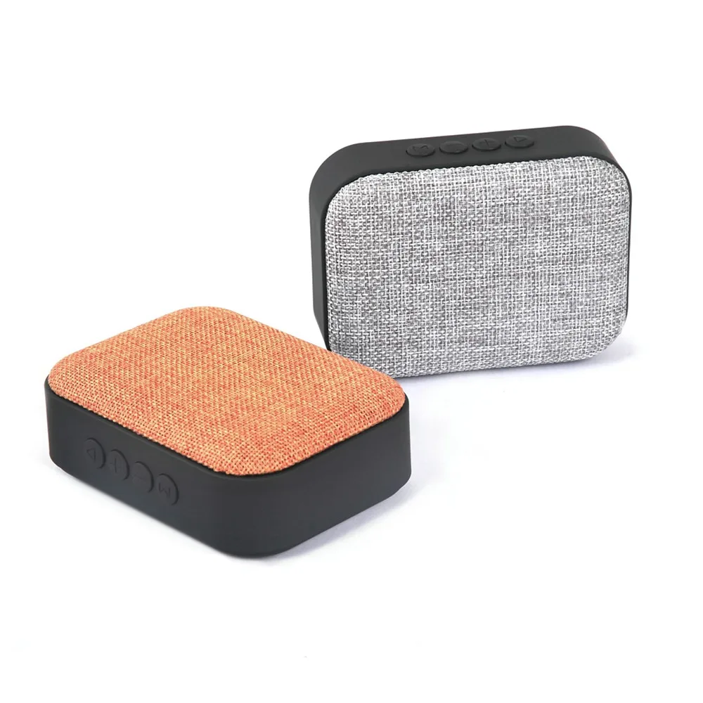 

Fabric Wireless Bluetooth Speaker Radio Card Speaker Voice Call Network Bluetooth Speaker
