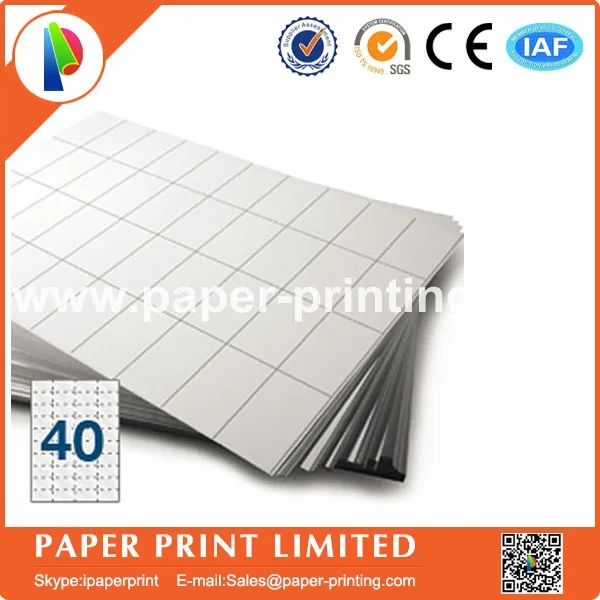 300 sheets Compatible L7654/J8654 blank matte white label/printing