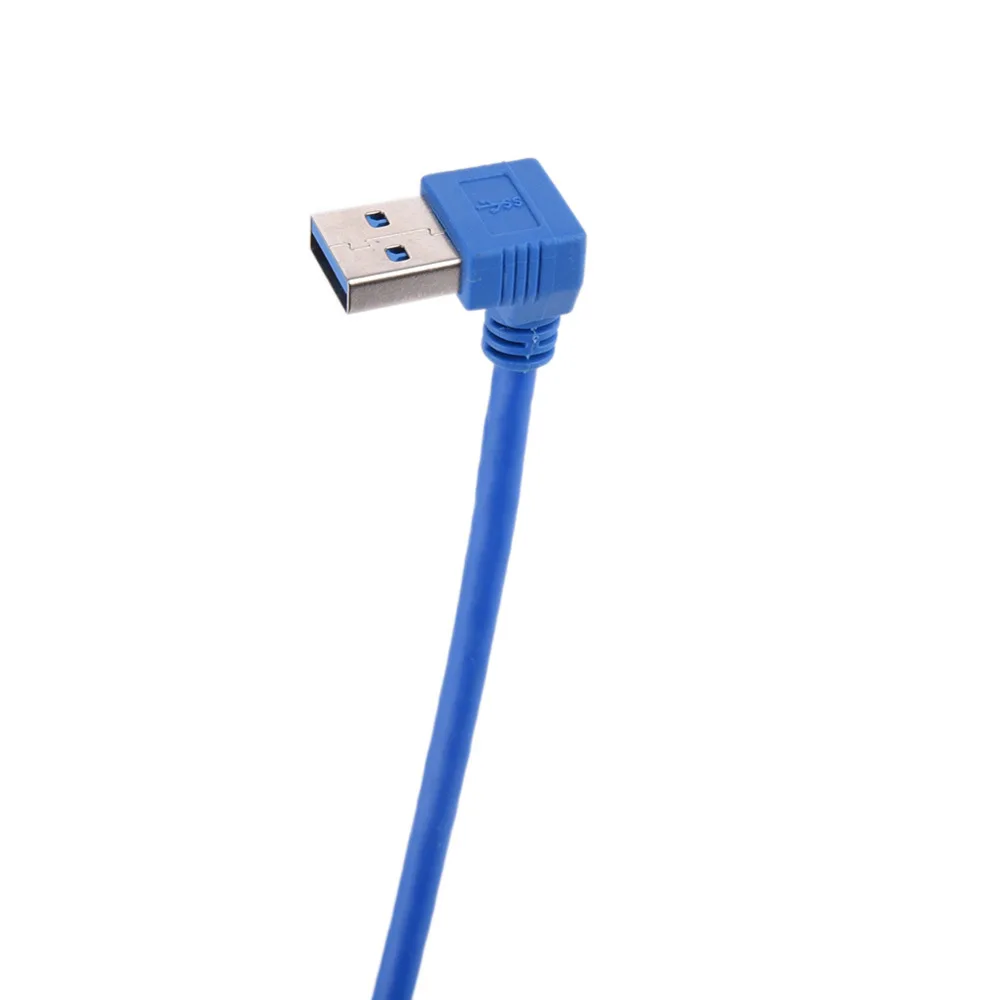 USB 3,0 Угловые мужчин USB 3,0 Женский удлинитель высокоскоростной передачи USB кабели мужчинами j35