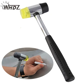 

Multifunctional Mini double sided Rubber Hammer Car Dent Repair Household Mallet leather Tool plastic For car/jewelry Hammer