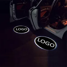 Haoyuehao Car welcome lamp door laser projection lamp ground light for VW for Ssangyong for Abarth