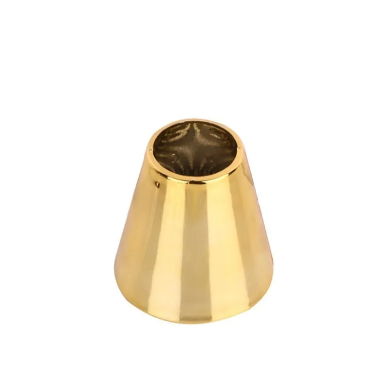 KC gold Модный зеркальный конус Рог конский хвост Пряжка коготь для заколки для волос для девочек резинка для волос для девочек волшебный конский хвост дикий аксессуар - Цвет: KC gold