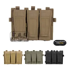 Emerson Тактический AVS Съемный клапан M4 M16 AR15 5,56. 223 Тройная журнальная сумка Emersongear чехол для кружек сумка для амуниции крюк и петля