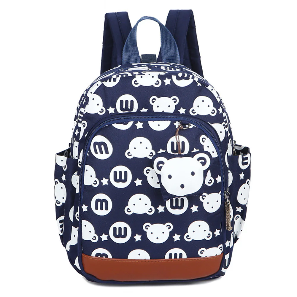

School Bag Unisex Wear-resistant Reduce Pressure Rucksack Cute Kindergarten Backpack Waterproof Cartoon