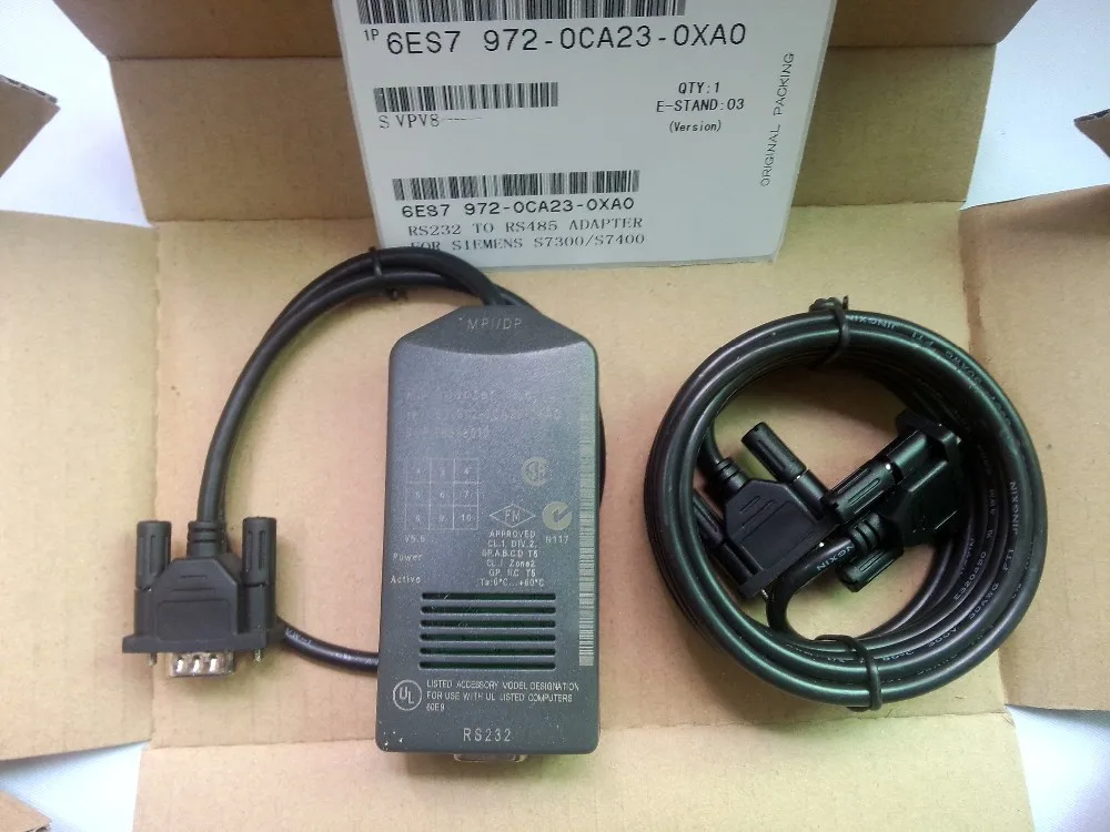 6ES7972-0CA23-0XA0 PC/MPI+ изолированный адаптер кабель для Siemens S7-300/400 PLC 6ES7 972-0CA23-0XA0 и других HMI панель Win7/8 64