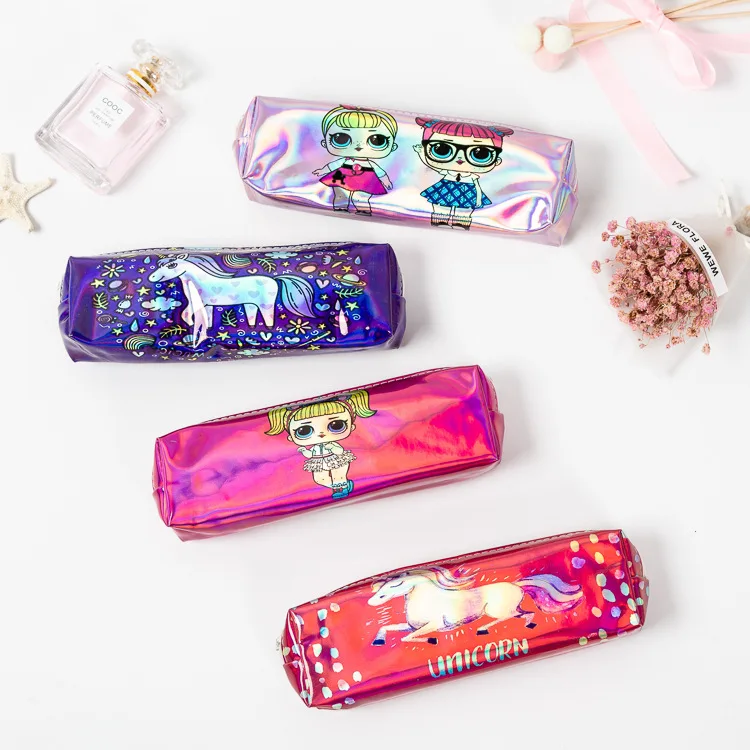 

Pencilcase Pencil Case School Supplies Trousse Scolaire Stylo Estojo Escola Kalemlik Kalem Kutusu Box Cute Unicorn Pensil Bag
