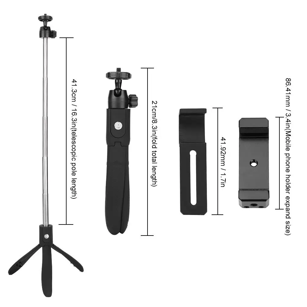 Для DJI OSMO карманные аксессуары портативный удлиненный стержень палка шарнирный кронштейн для камеры кронштейн с штативом
