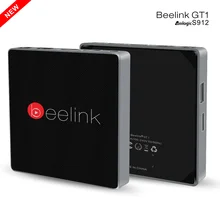 Beelink GT1 TV Box Amlogic Android 6.0 2G RAM 16G Flash máster erasmus mundus H.265 S912 Octa Core 2.4G/5.8G WiFi Bluetooth 4.0 4 K * 2 K KODI