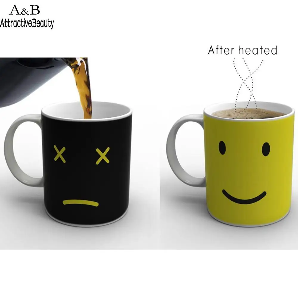 Кружка меняющая цвет при нагревании. Кружка меняющая цвет от настроения. Кружка хамелеон призраки. Кружки меняющие цвет. Bradex кружка-хамелеон чеширский кот.