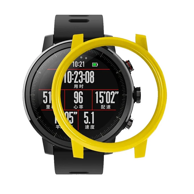 Чехол для часов для Huami Amazfit Stratos 2 Защитная оболочка для Huami AMAZFIT Stratos 2S Аксессуары для часов чехол для ПК - Цвет: 5