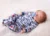 18-20 polegada 50-55 cm Boneca Reborn Bebê Silicone Macio Menino Bebe Menina brinquedo Boneca Reborn Presente para Criança roupas azuis Chapéu boneca