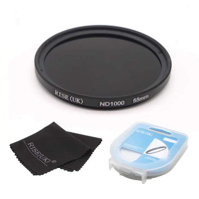 Best Price free shipping RISE(UK) 55mm ND1000 Optical Slim Neutral Density ND 1000 Lens Filter for SLR DSLR camera Best Price free shipping RISE(UK) 55mm ND1000 Optical Slim Neutral Density ND 1000 Lens Filter for SLR DSLR camera