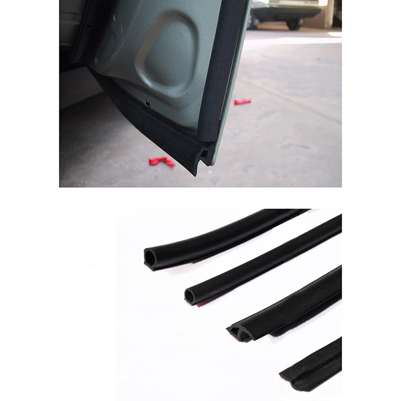 2 шт./лот, маленькие D 4 метра, 3 м, оригинальные клейкие автомобильные резиновые уплотнения, звукоизоляция, анти-шум, уплотнительные полосы для автомобильных дверей, резиновые уплотнения
