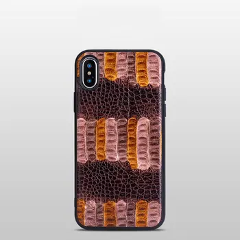 

fitted cases iphone 7 8 case x xr xs max 7 8 plus leather case for phone bag case Cowhide Painted Handmade Anti-knock Waterproof