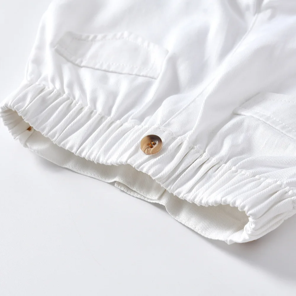 Летний комплект одежды для маленьких мальчиков, Костюм Джентльмена для новорожденных Детская рубашка с короткими рукавами и галстуком-бабочкой+ шорты на подтяжках повседневная одежда для маленьких мальчиков