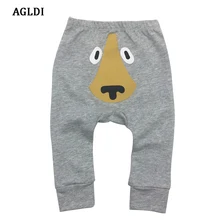 Штаны для маленьких мальчиков и девочек детские шаровары унисекс трикотажные хлопковые леггинсы для маленьких мальчиков и девочек Одежда для новорожденных