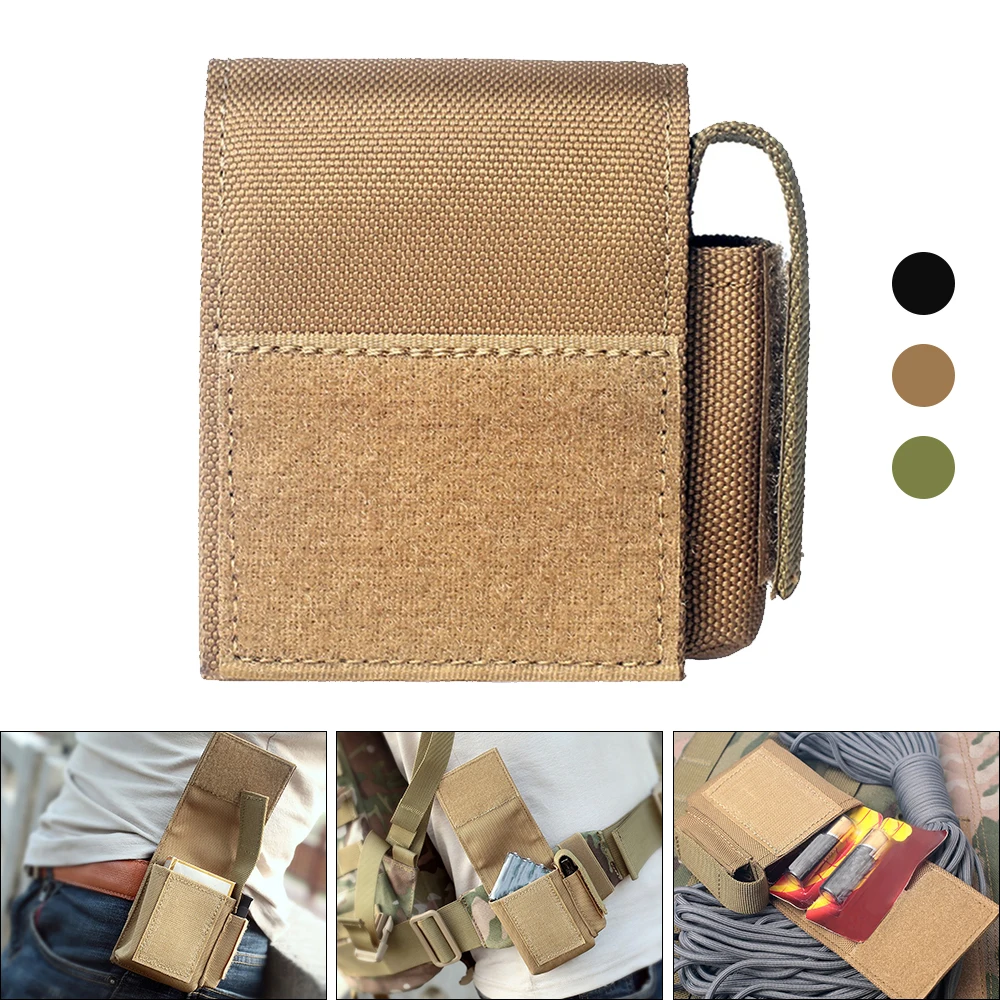 

Tactical Multifunction Molle Pouch Helmet Battery Bag Tool Accessory Pouch Outdoor Hiking Hunting Utility Waist Bag 1000D Nylon