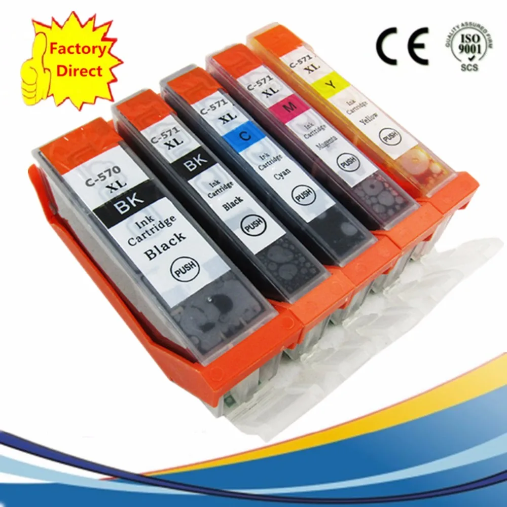 PGI 570 PGI-570 PGI570 PGI-570XL PGI-570BK Pixma для женской Φ MG 5750 5751 5752 5753 | Компьютеры и офис