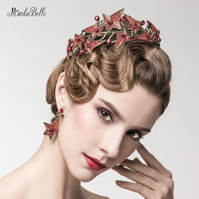 Новая зеленая барочная Корона modabelle 2018 головной убор для невесты большая