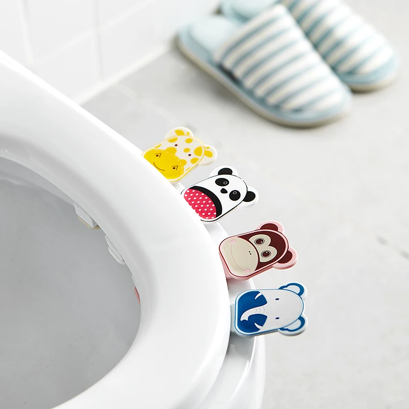 

New Portable Toilet Seat Lifters convenient to Toilet lid device is mention Toilet potty ring handle home Bathroom products set